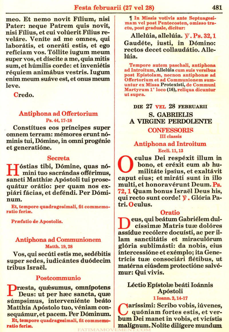 Missale Romanum from 1962 in color scan 0558
