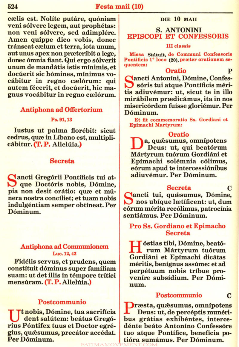 Missale Romanum from 1962 in color scan 0601