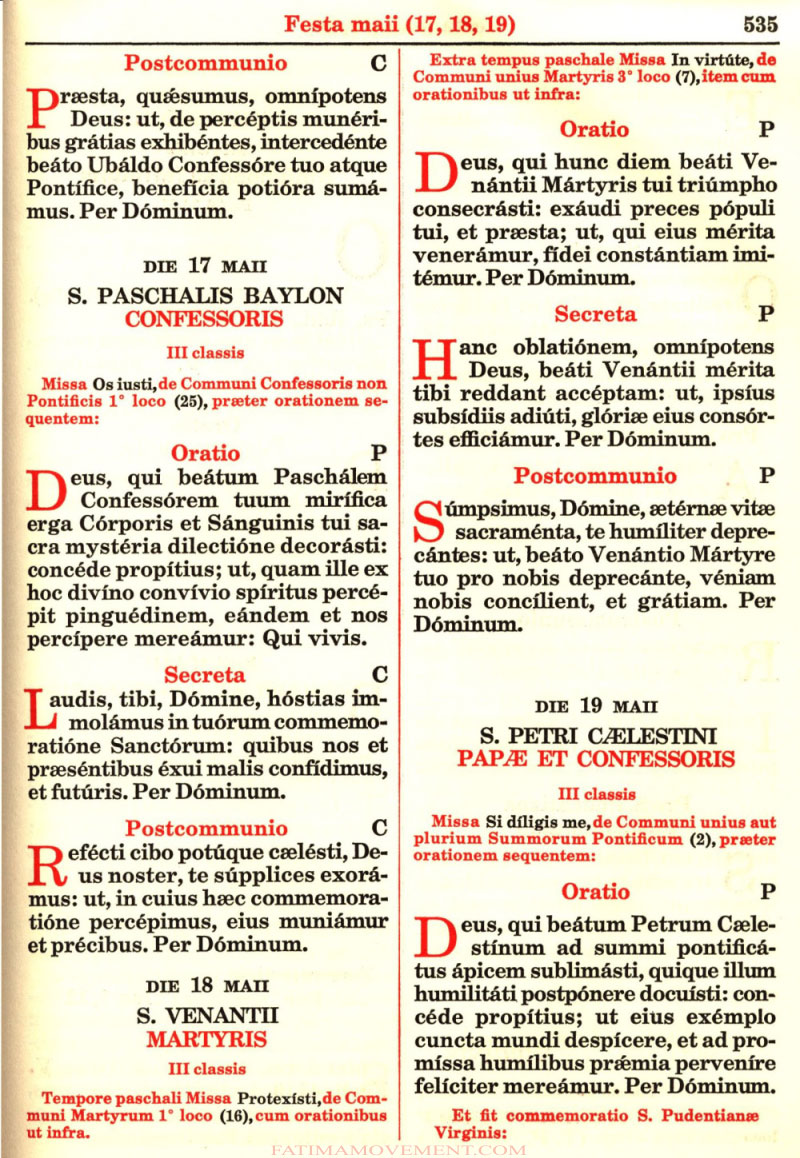 Missale Romanum from 1962 in color scan 0612