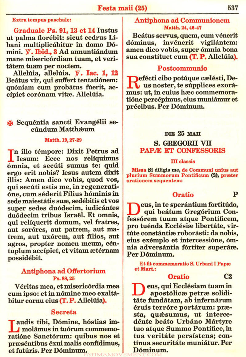 Missale Romanum from 1962 in color scan 0614