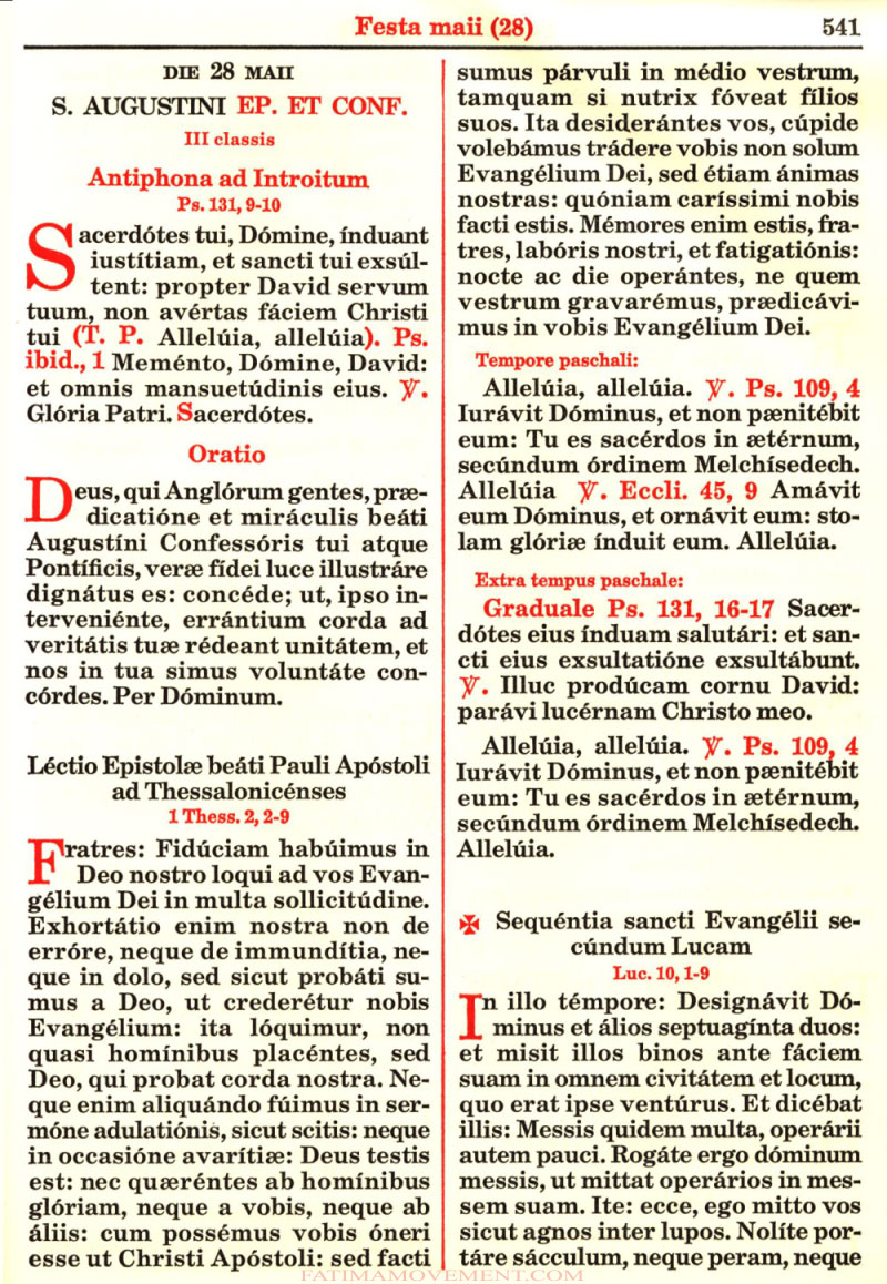 Missale Romanum from 1962 in color scan 0618