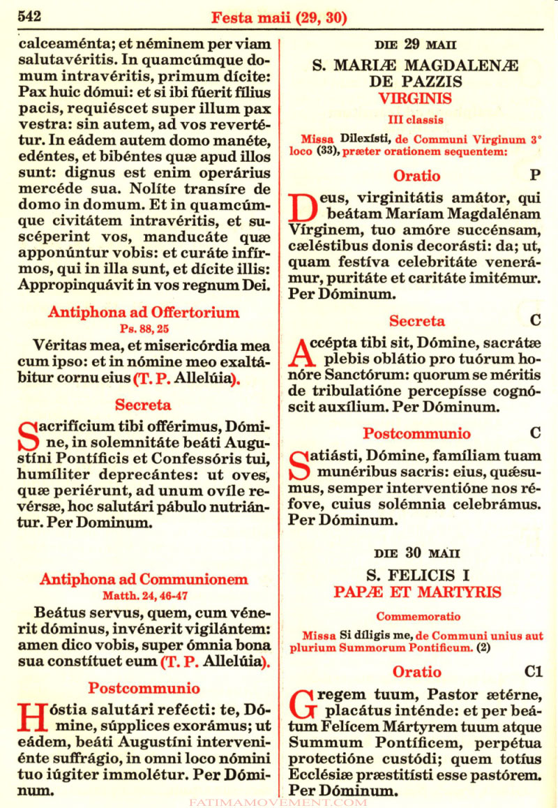 Missale Romanum from 1962 in color scan 0619