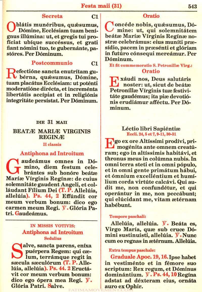 Missale Romanum from 1962 in color scan 0620