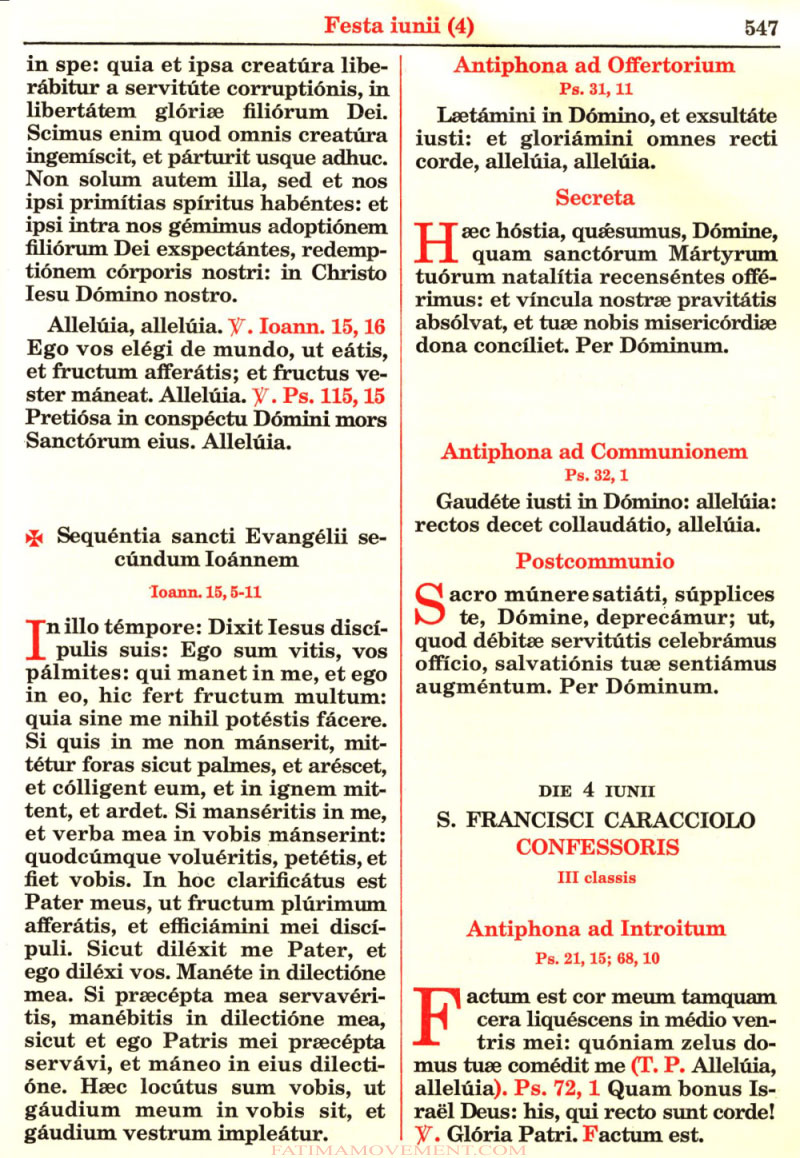Missale Romanum from 1962 in color scan 0624