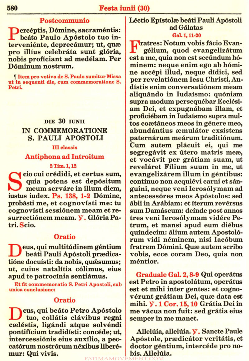 Missale Romanum from 1962 in color scan 0657
