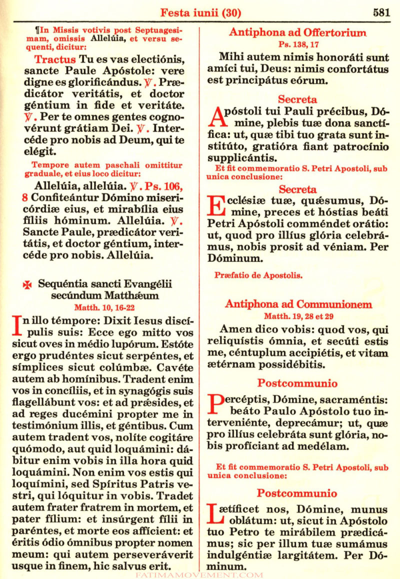 Missale Romanum from 1962 in color scan 0658