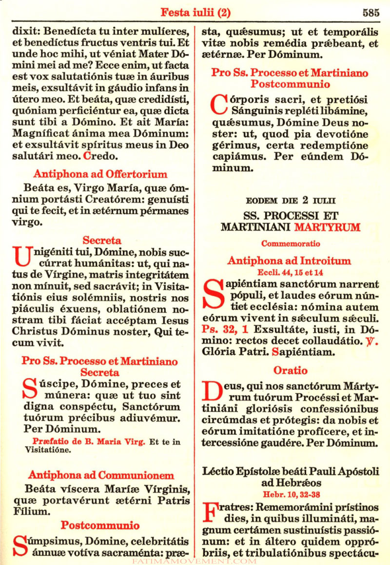 Missale Romanum from 1962 in color scan 0662