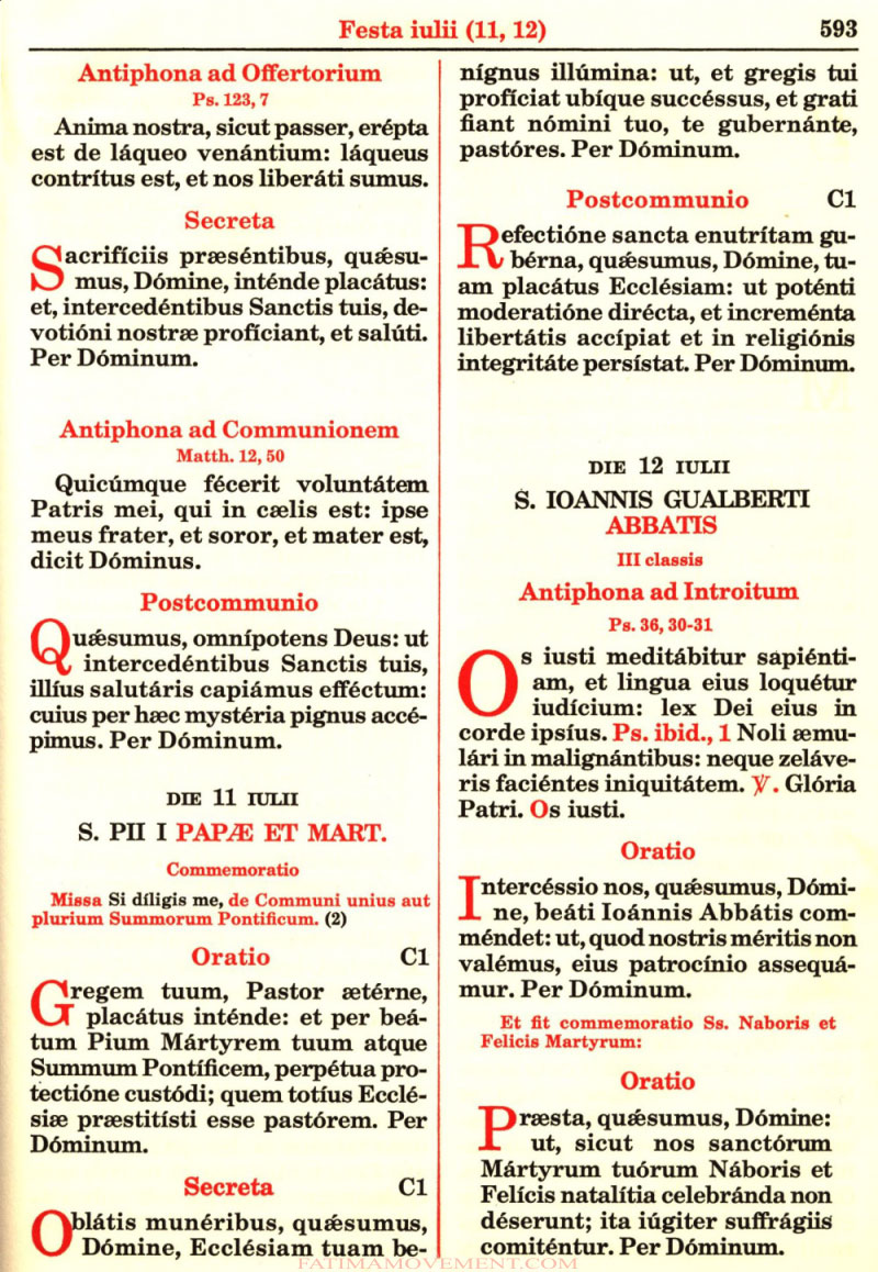 Missale Romanum from 1962 in color scan 0670