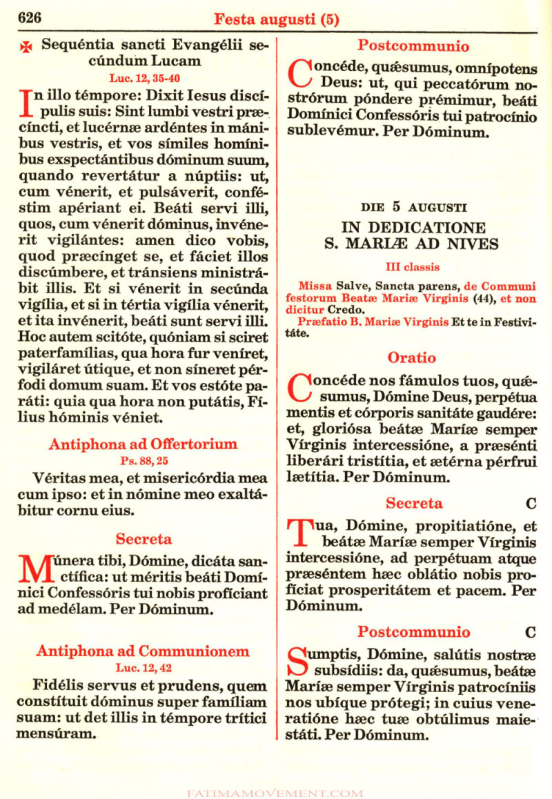 Missale Romanum from 1962 in color scan 0703