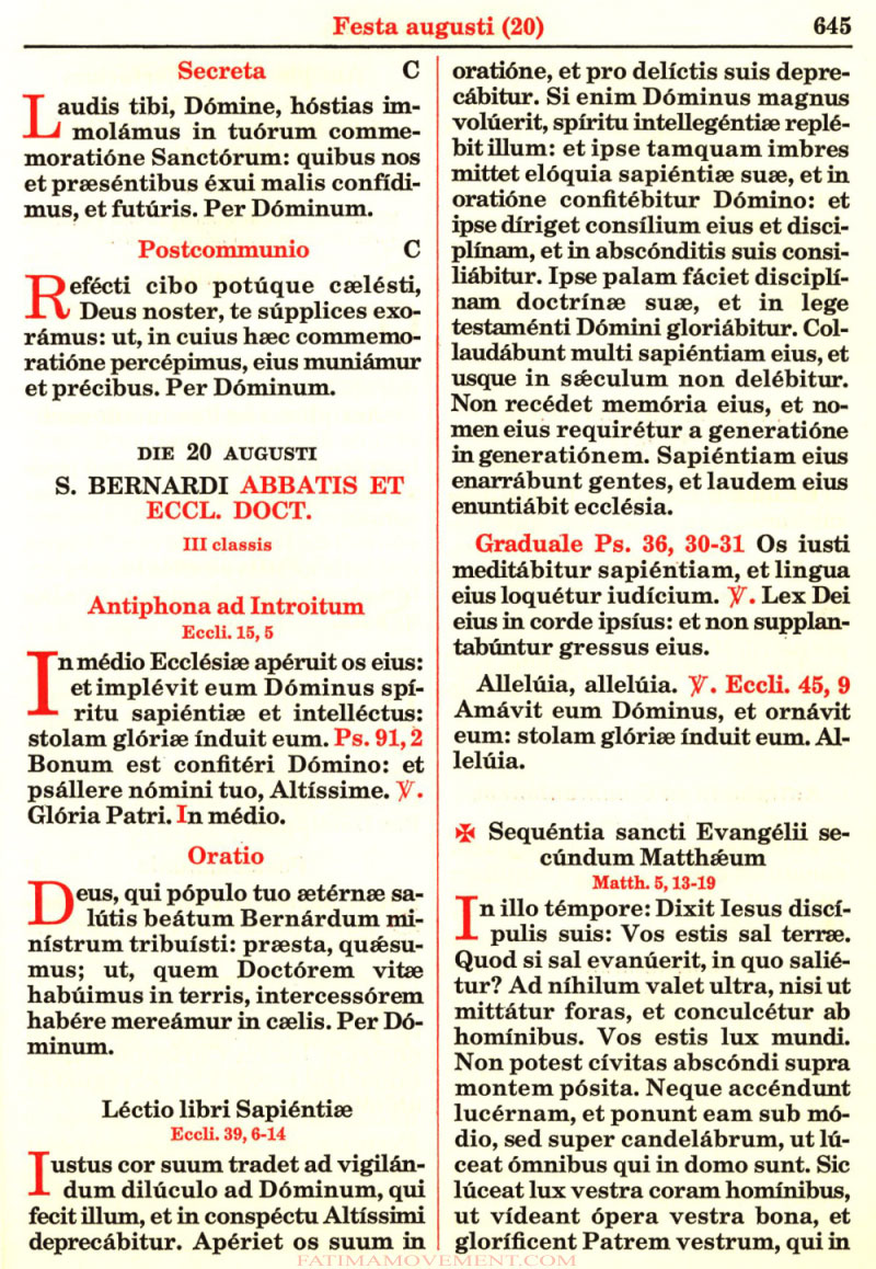 Missale Romanum from 1962 in color scan 0722