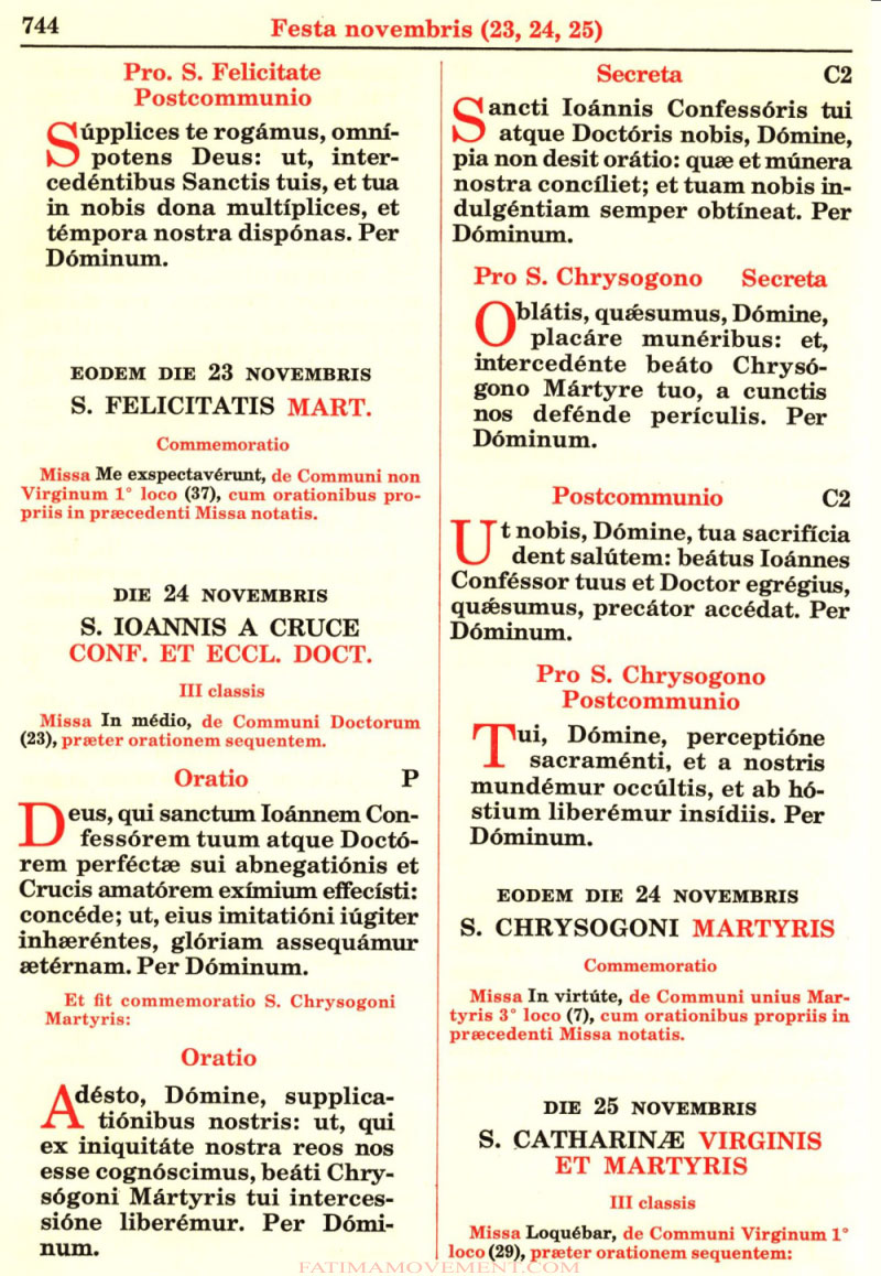 Missale Romanum from 1962 in color scan 0821