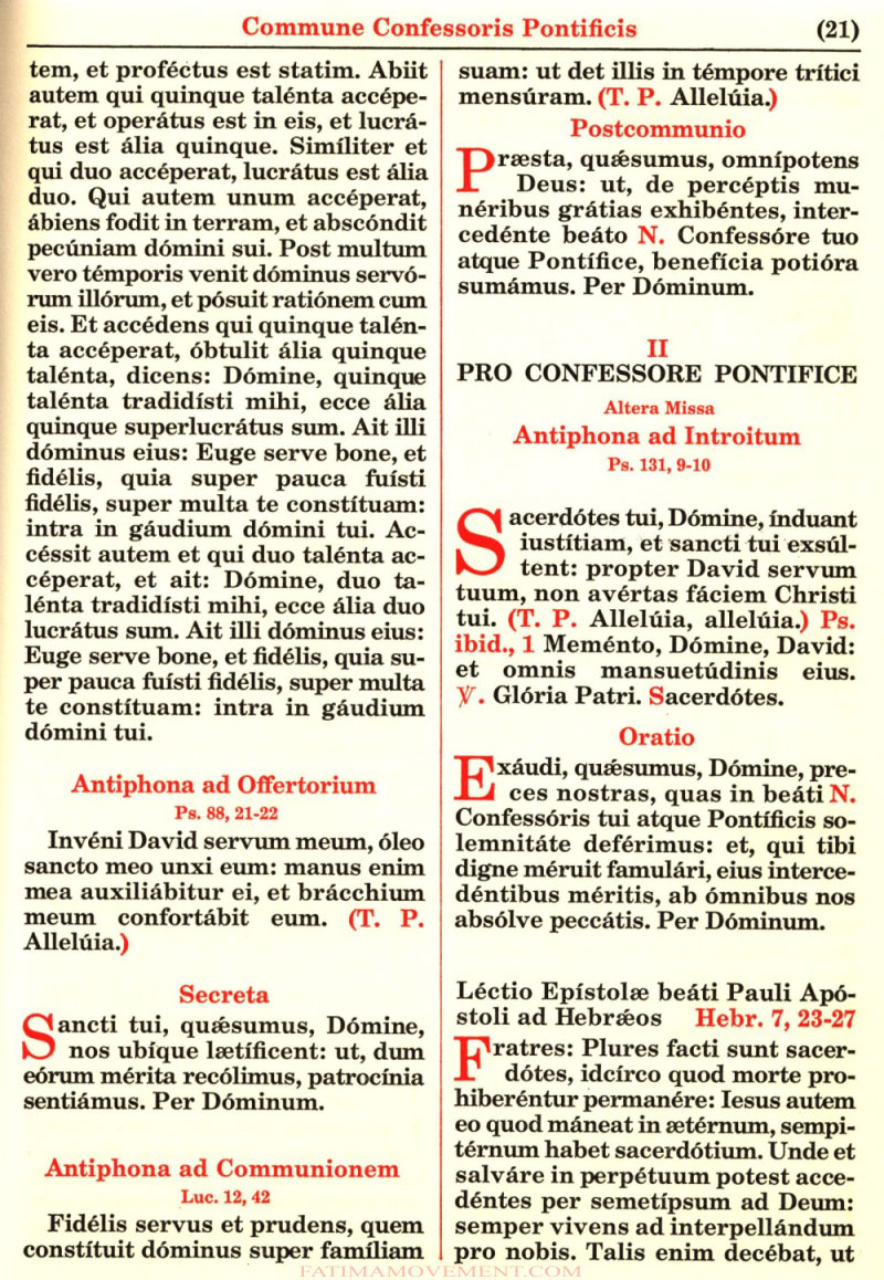Missale Romanum from 1962 in color scan 0844