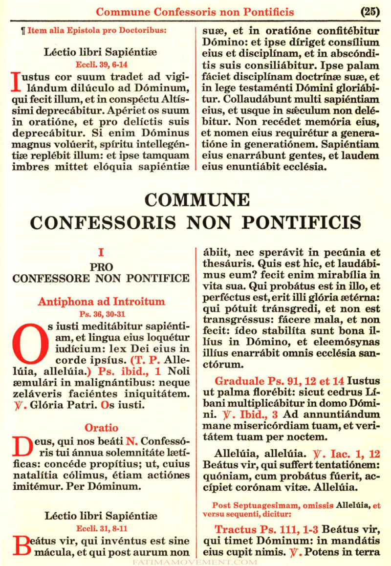 Missale Romanum from 1962 in color scan 0848