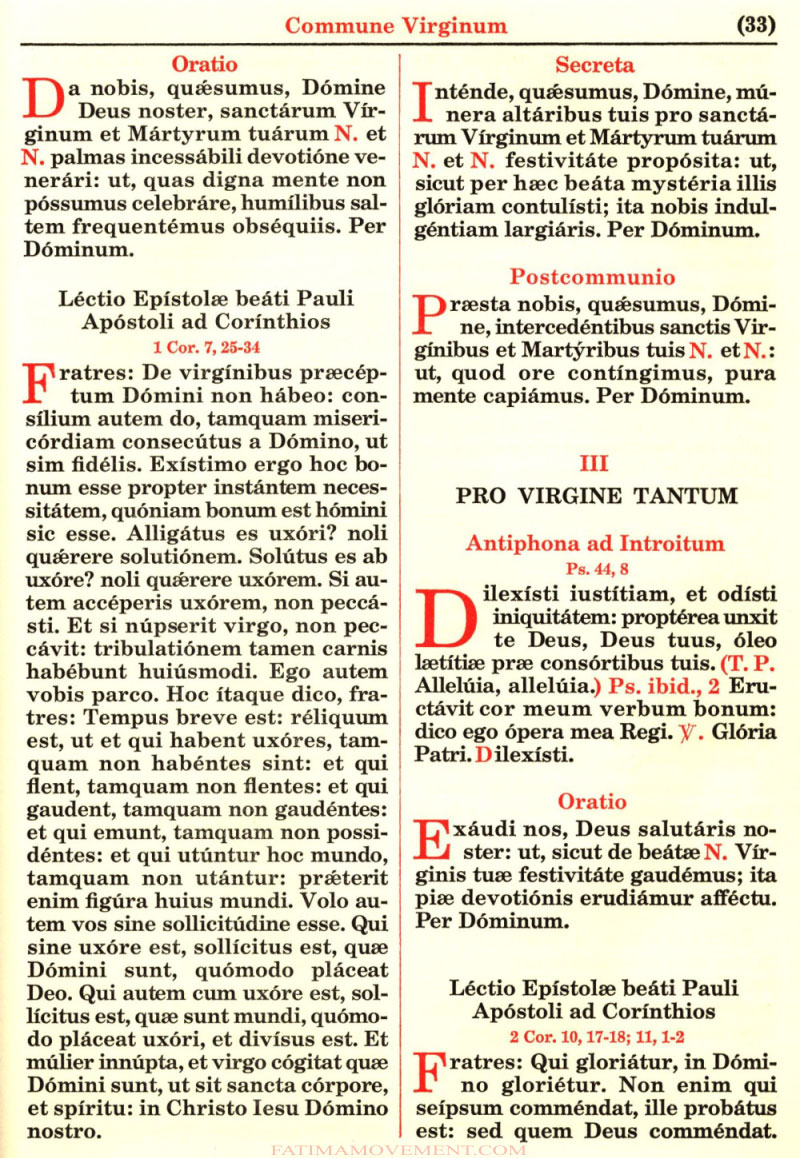 Missale Romanum from 1962 in color scan 0856