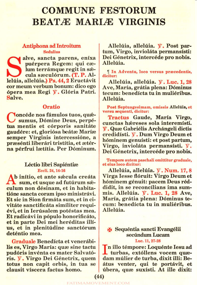 Missale Romanum from 1962 in color scan 0867
