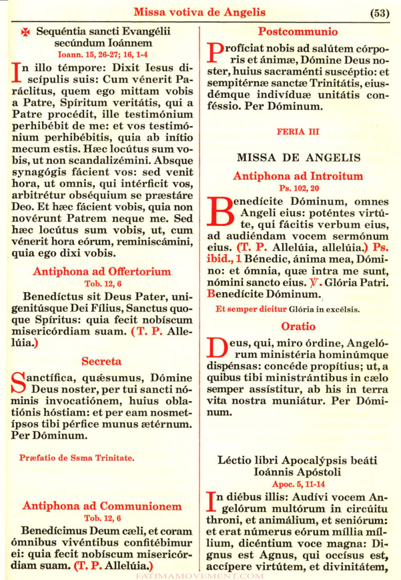 Missale Romanum from 1962 in color scan 0876