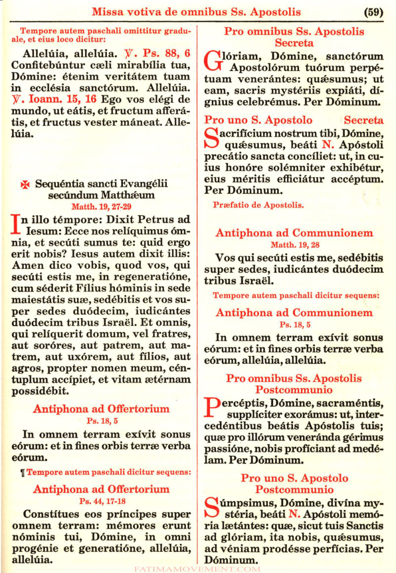 Missale Romanum from 1962 in color scan 0882
