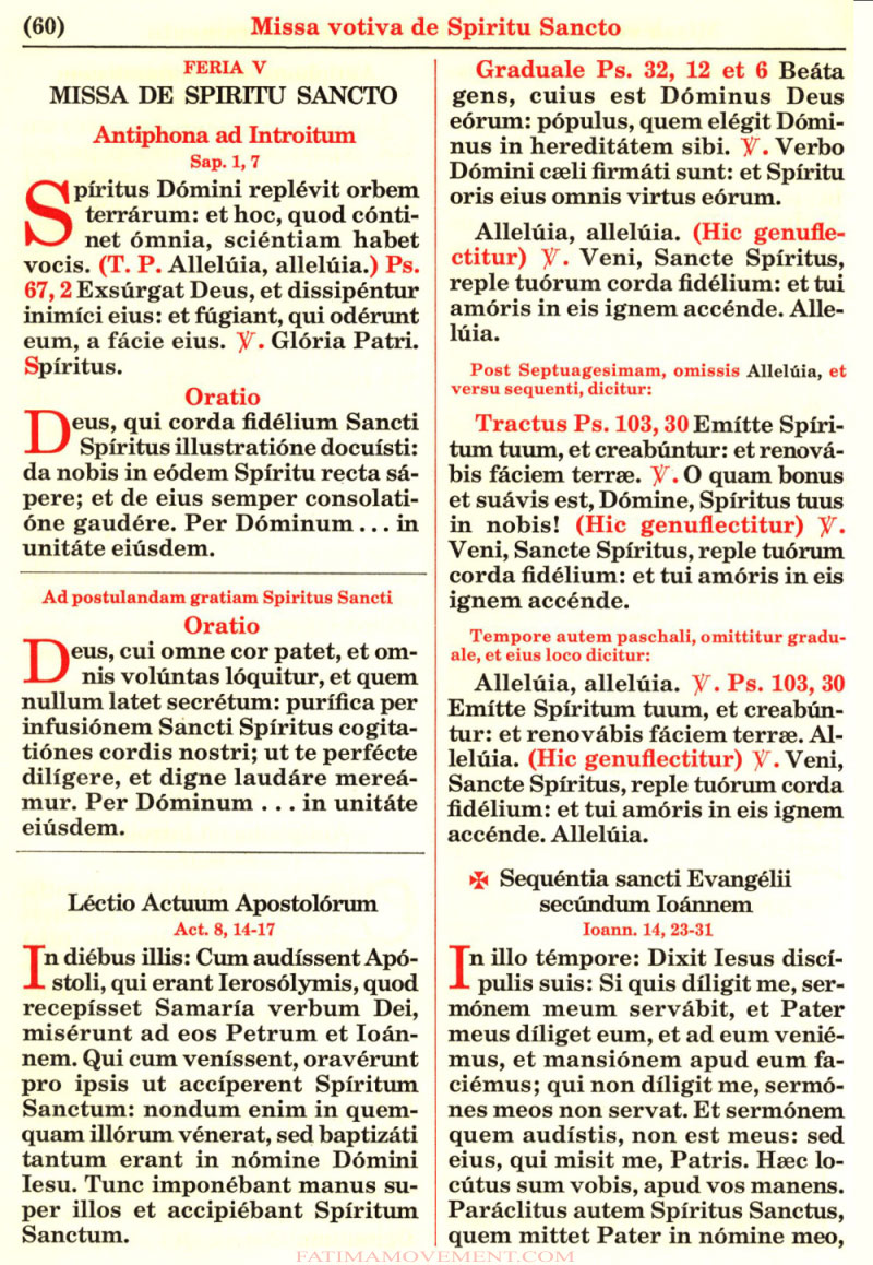 Missale Romanum from 1962 in color scan 0883