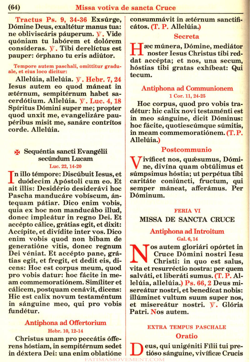 Missale Romanum from 1962 in color scan 0887