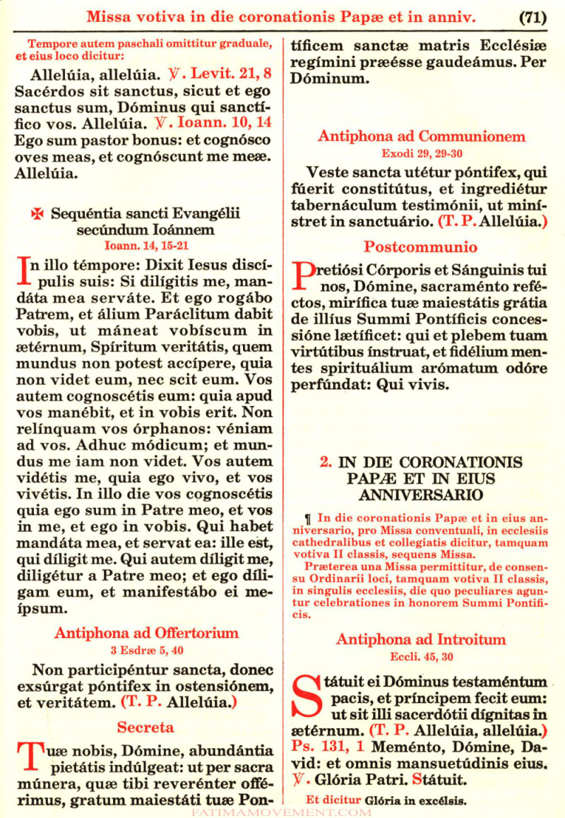 Missale Romanum from 1962 in color scan 0894
