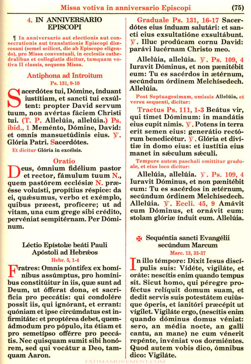Missale Romanum from 1962 in color scan 0898