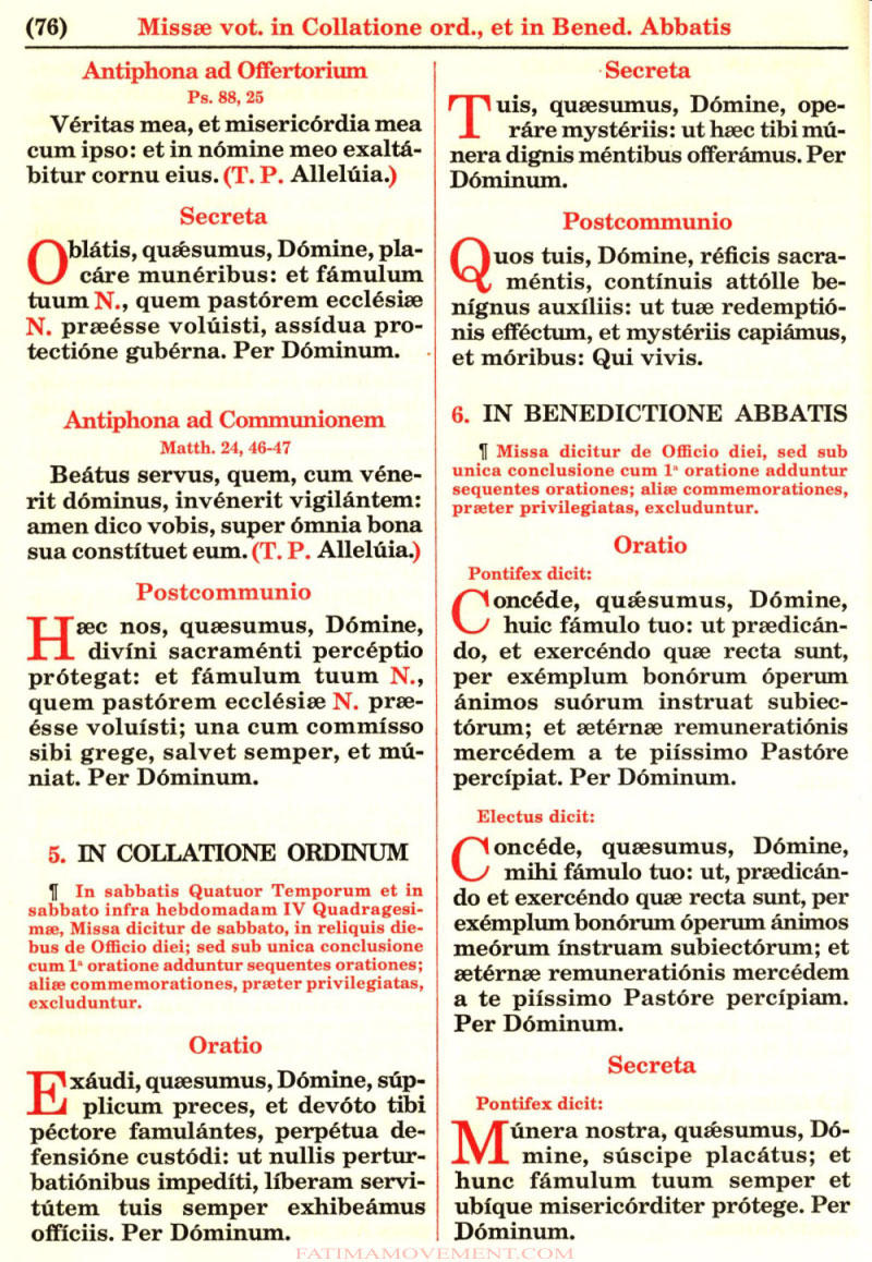 Missale Romanum from 1962 in color scan 0899