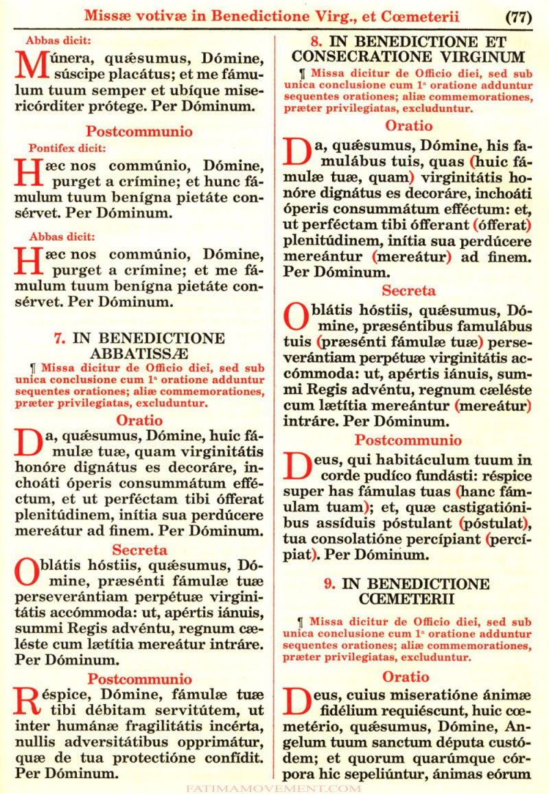 Missale Romanum from 1962 in color scan 0900