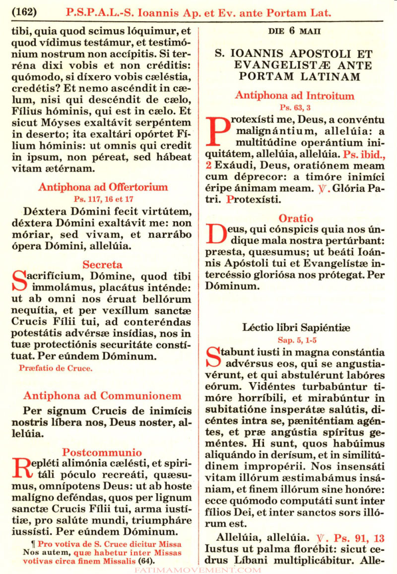 Missale Romanum from 1962 in color scan 0985