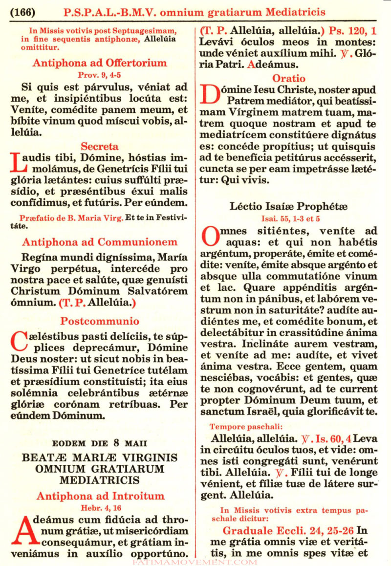Missale Romanum from 1962 in color scan 0989