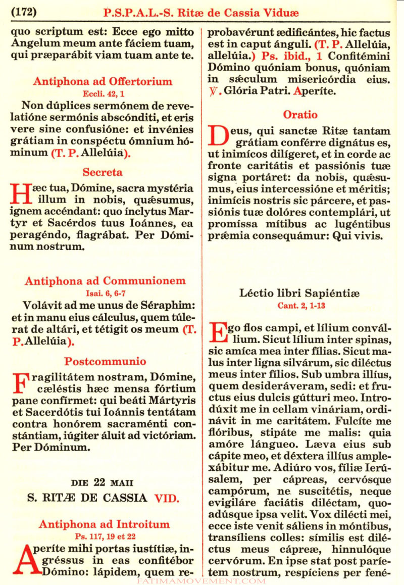 Missale Romanum from 1962 in color scan 0995