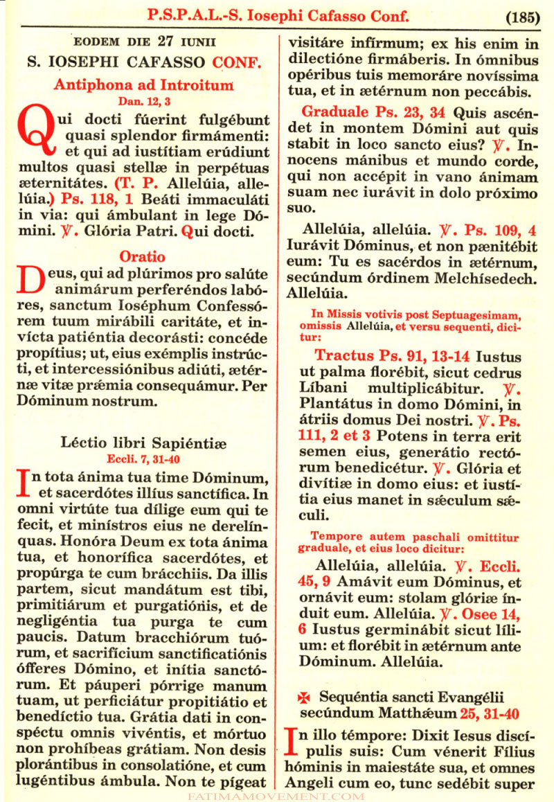 Missale Romanum from 1962 in color scan 1008