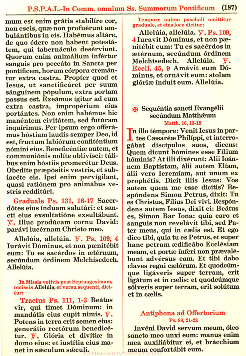 Missale Romanum from 1962 in color scan 1010