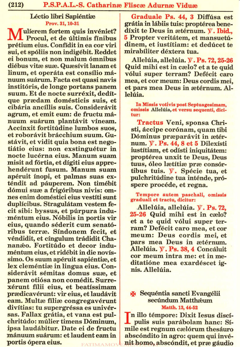 Missale Romanum from 1962 in color scan 1035