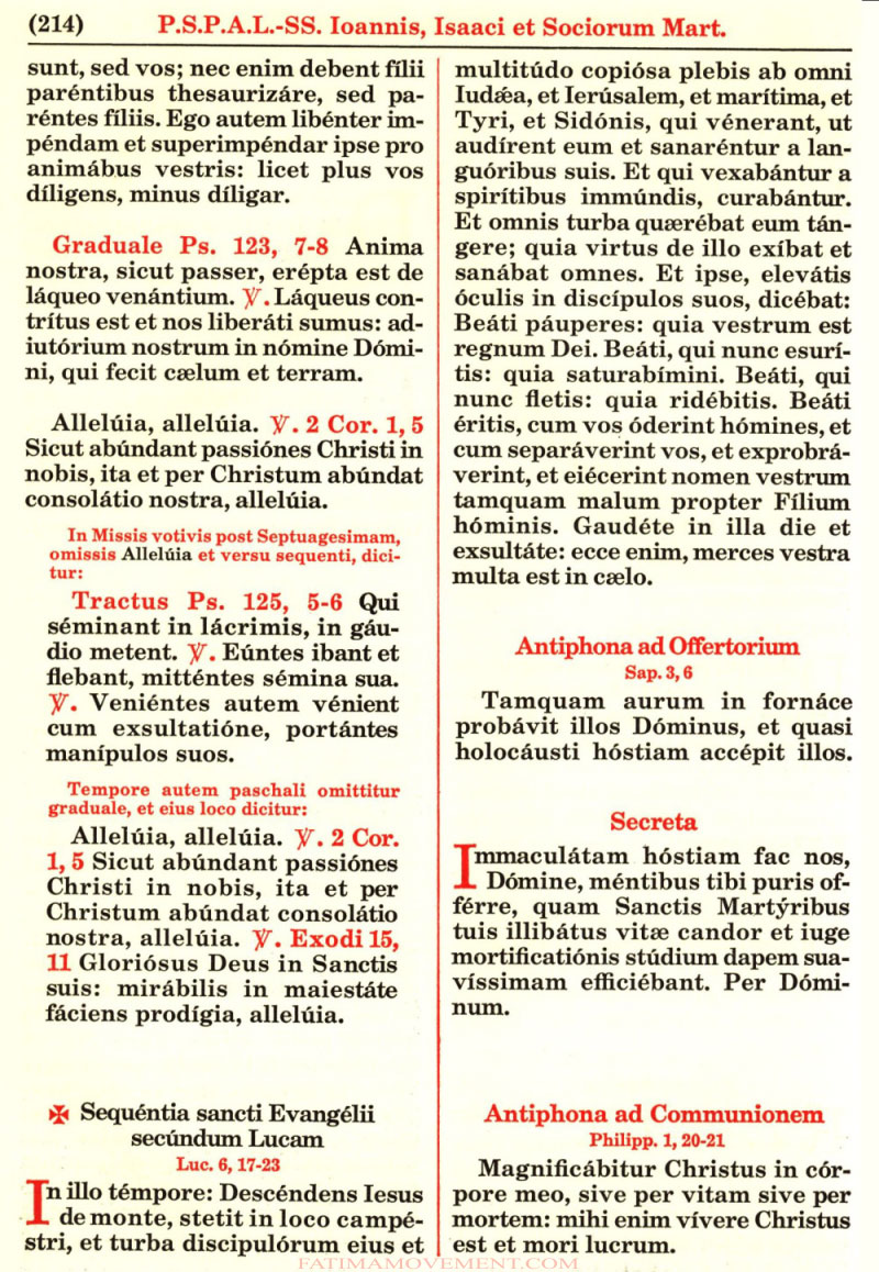 Missale Romanum from 1962 in color scan 1037
