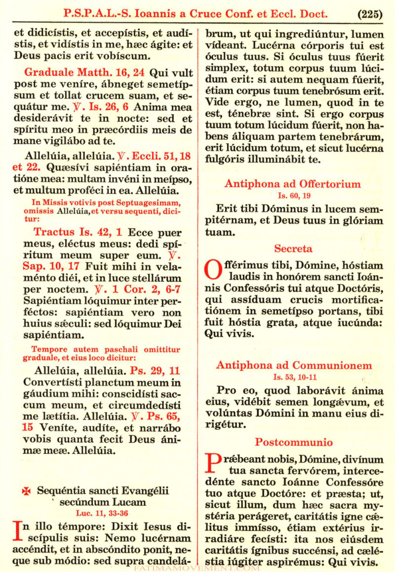 Missale Romanum from 1962 in color scan 1048