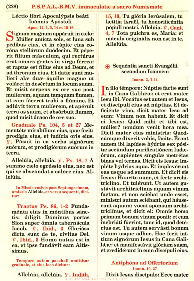 Missale Romanum from 1962 in color scan 1051