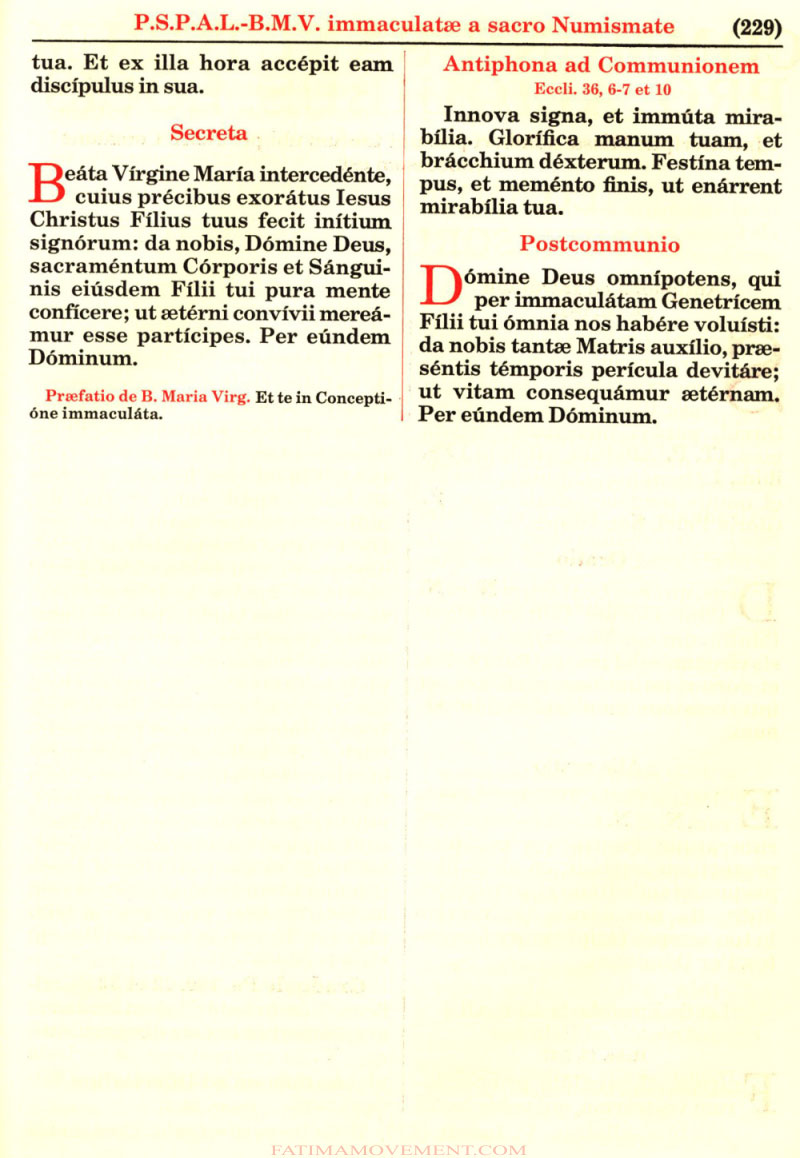 Missale Romanum from 1962 in color scan 1052