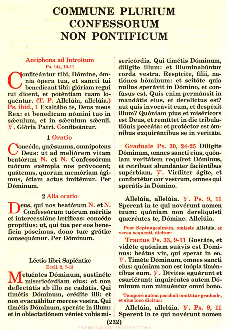 Missale Romanum from 1962 in color scan 1055