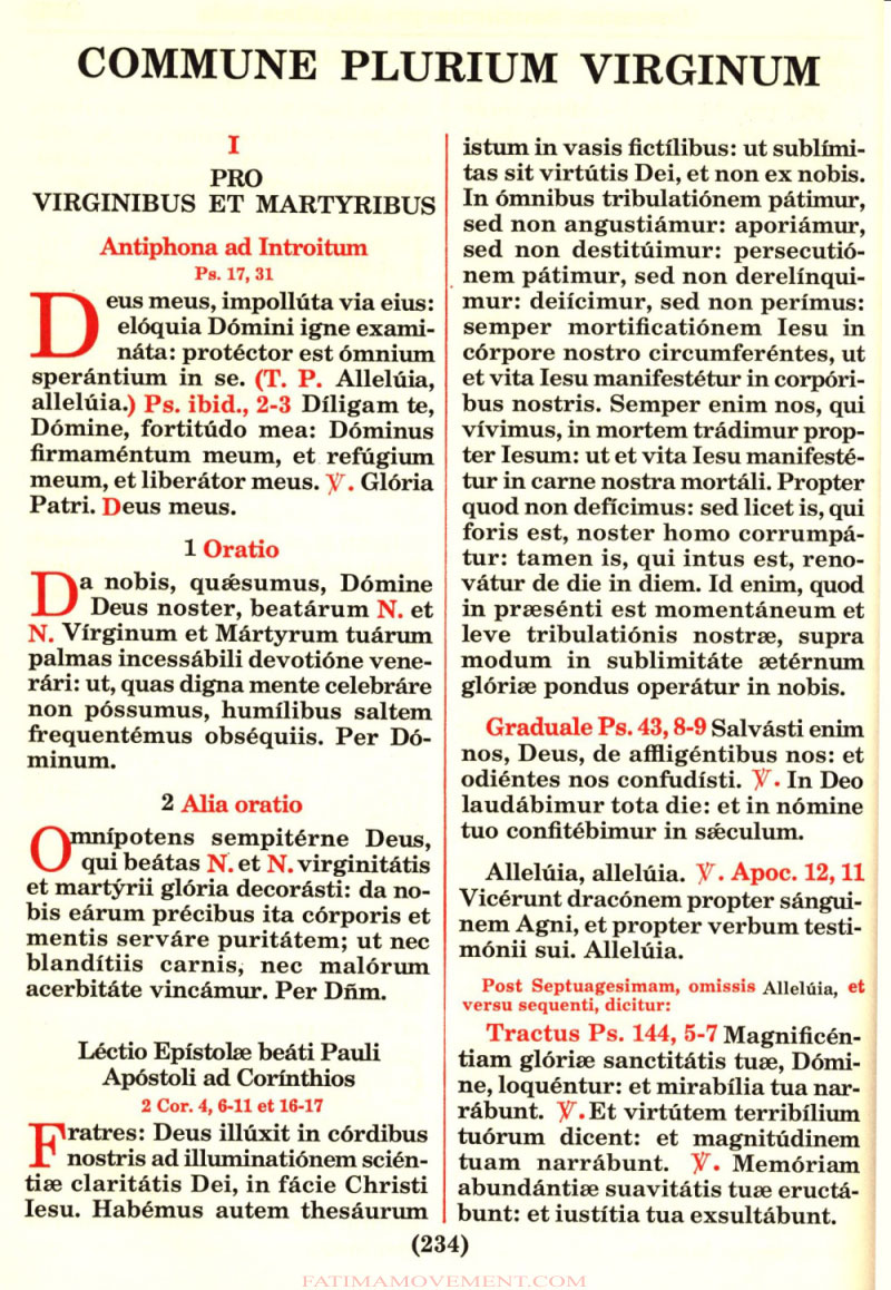 Missale Romanum from 1962 in color scan 1057