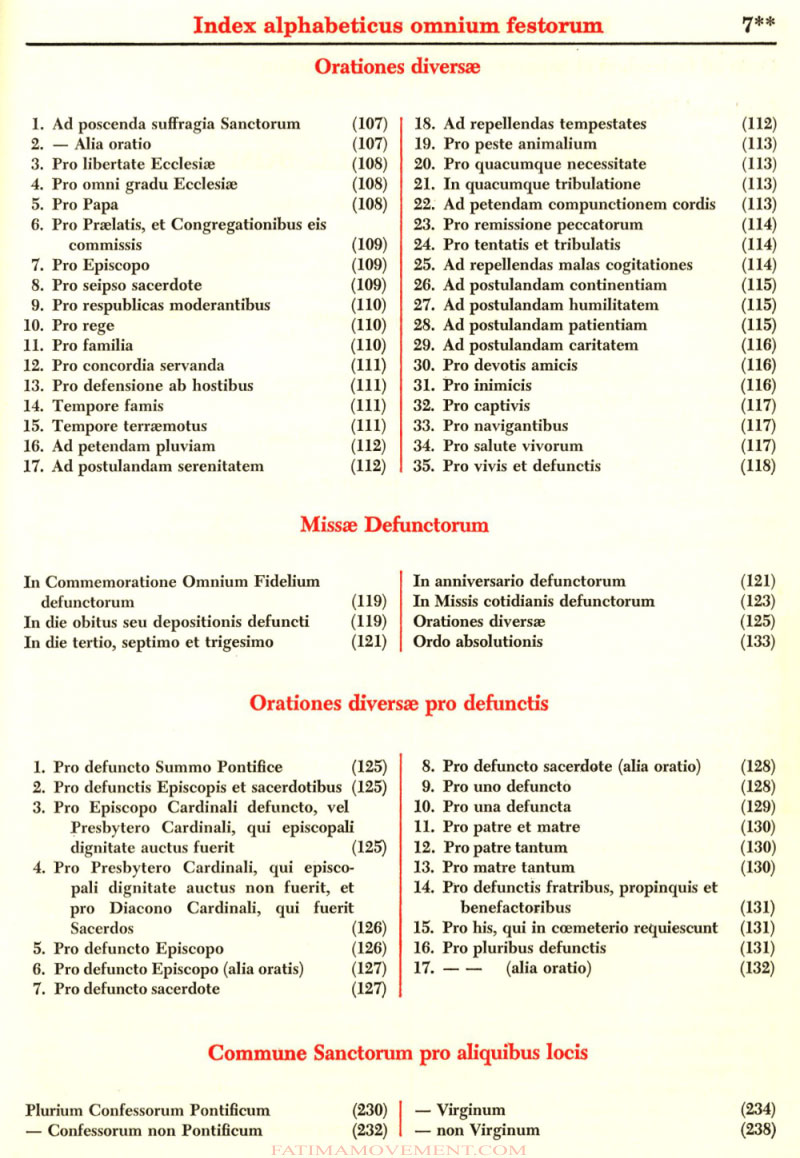 Missale Romanum from 1962 in color scan 1114