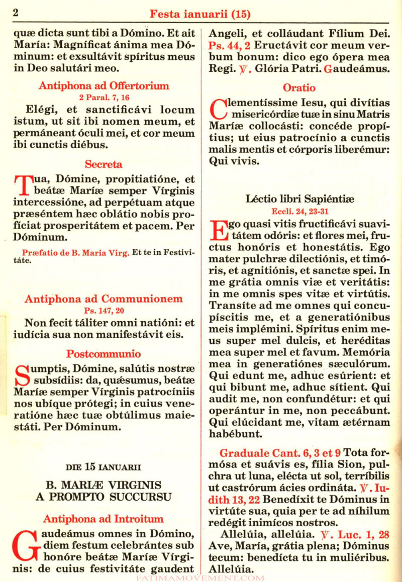 Missale Romanum from 1962 in color scan 1117