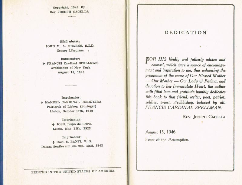 Our Lady of Fatima, Rev Cacella, 1946 scan 8