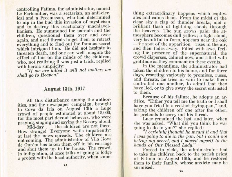 Our Lady of Fatima, Rev Cacella, 1946 scan 41