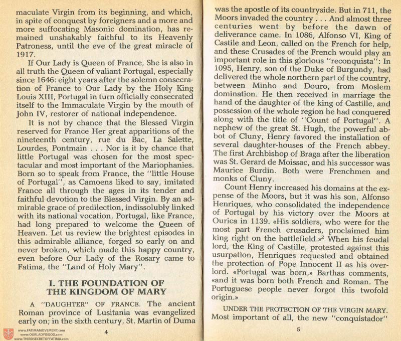 The Whole Truth About Fatima Volume 1 pages 4-5