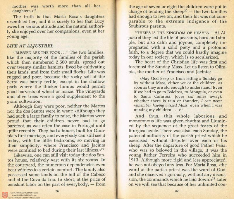 The Whole Truth About Fatima Volume 1 pages 26-27