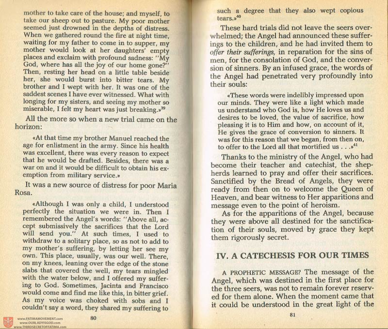 The Whole Truth About Fatima Volume 1 pages 80-81