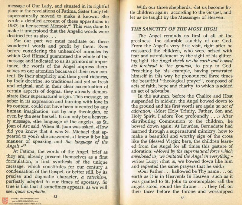 The Whole Truth About Fatima Volume 1 pages 82-83