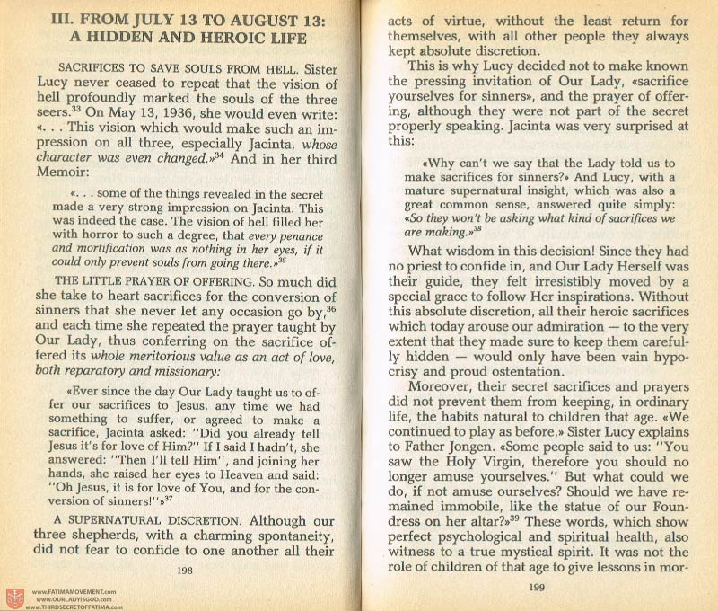 The Whole Truth About Fatima Volume 1 pages 198-199