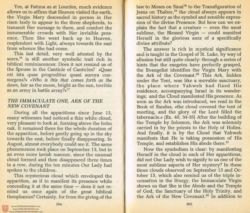 The Whole Truth About Fatima Volume 1 pages 264-265