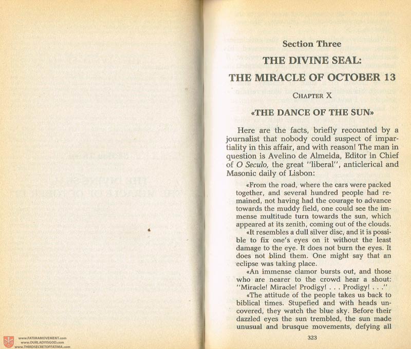 The Whole Truth About Fatima Volume 1 page 323-323A